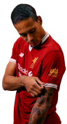 Virgil van Dijk football render