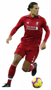 Virgil van Dijk football render
