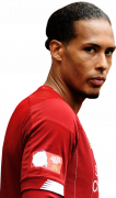 Virgil Van Dijk football render