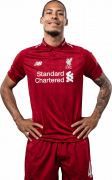 Virgil van Dijk football render