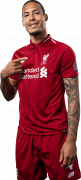 Virgil van Dijk football render