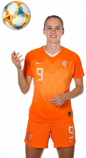 Vivianne Miedema Holland Women football render - FootyRenders