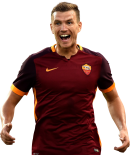 Edin Dzeko football render