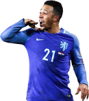 Memphis Depay football render