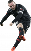 Wayne Rooney football render