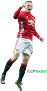 Wayne Rooney football render