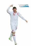 Wayne Rooney football render