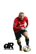 Wayne Rooney football render