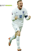 Wayne Rooney football render