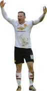 Wayne Rooney football render