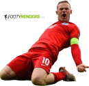 Wayne Rooney football render