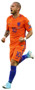 Wesley Sneijder football render