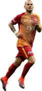 Wesley Sneijder football render