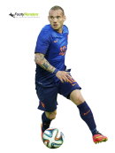 Wesley Sneijder football render