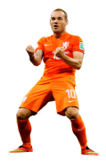 Wesley Sneijder football render