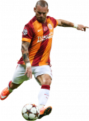 Wesley Sneijder football render