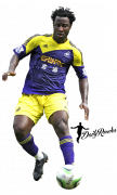 Wilfried Bony football render