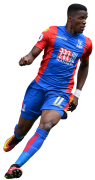 Wilfried Zaha football render