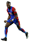 Wilfried Zaha football render