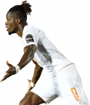 Wilfried Zaha football render