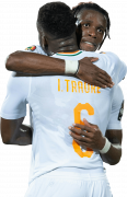 Ismael Traore & Wilfried Zaha football render