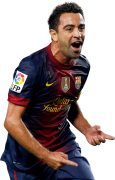 Xavi Hernandez football render