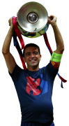 Xavi Hernandez football render