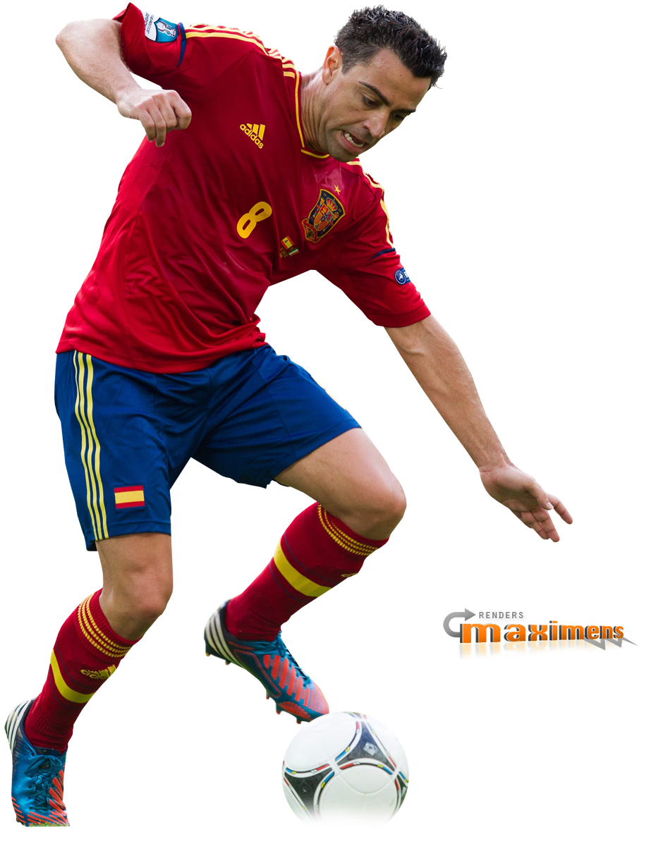 Xavi Hernandez football render - 871 - FootyRenders