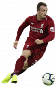 Xherdan Shaqiri football render