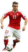 Xherdan Shaqiri football render