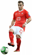 Xherdan Shaqiri football render