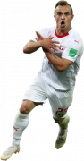 Xherdan Shaqiri football render