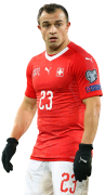 Xherdan Shaqiri football render