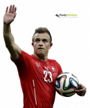 Xherdan Shaqiri football render