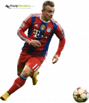 Xherdan Shaqiri football render