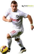 Xherdan Shaqiri football render