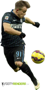 Xherdan Shaqiri football render