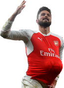 Olivier Giroud football render