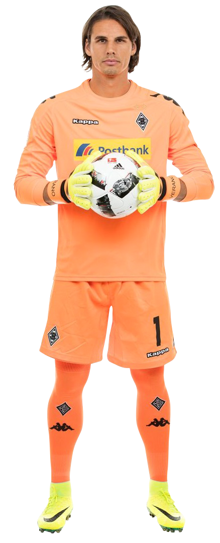 Yann Sommer football render - 30815 - FootyRenders