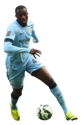 Yaya Toure football render