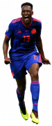 Yerry Mina football render