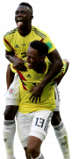 Yerry Mina & Davinson Sanchez football render