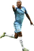 Raheem Sterling football render