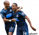 Yoan Gouffran & Loic Remy football render