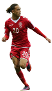 Yussuf Poulsen football render