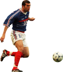 Zinedine Zidane football render