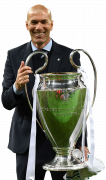 Zinedine Zidane football render