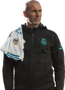 Zinedine Zidane football render