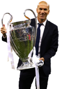 Zinedine Zidane football render