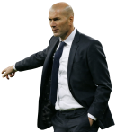 Zinedine Zidane football render